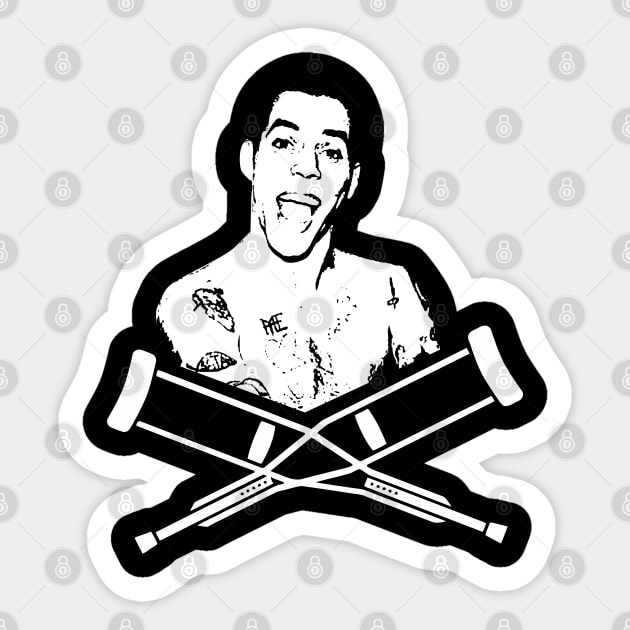 Steve O Jackass Sticker by DeathAnarchy